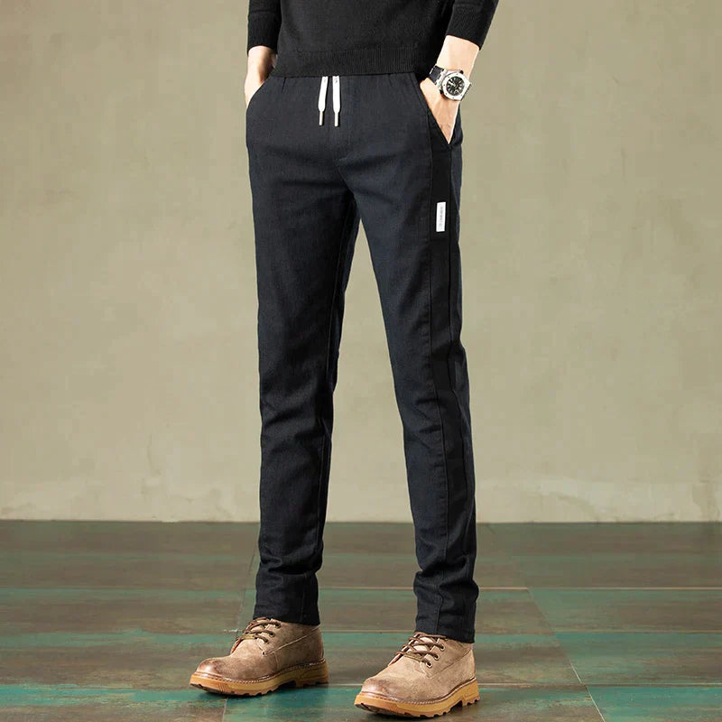 Comfortable regular fit trousers