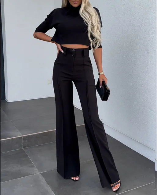 2-piece Top With Trousers Set