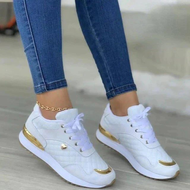 Platform women's trainers