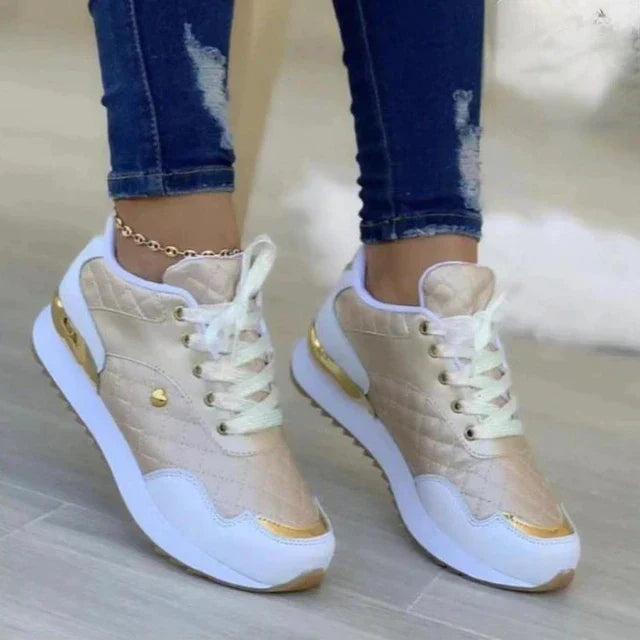 Platform women's trainers