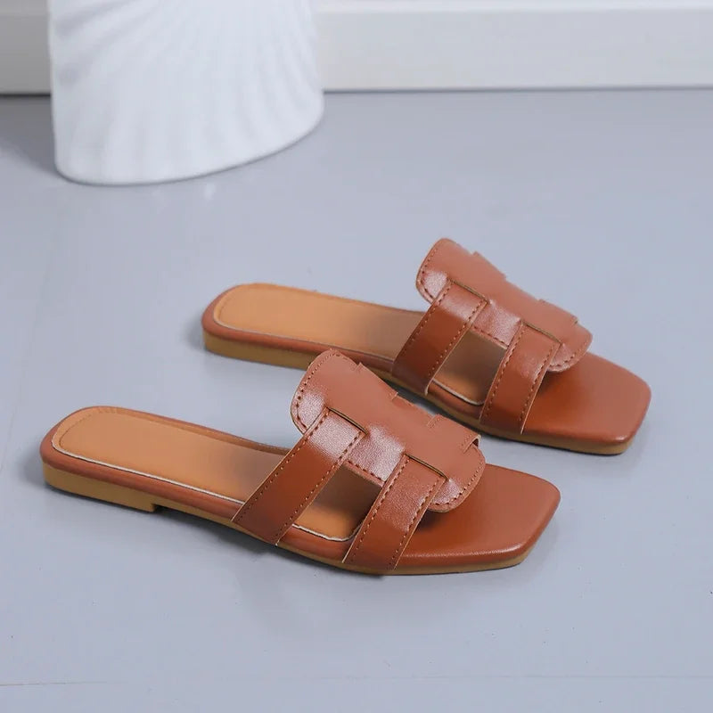 Modern Roman flat sandals