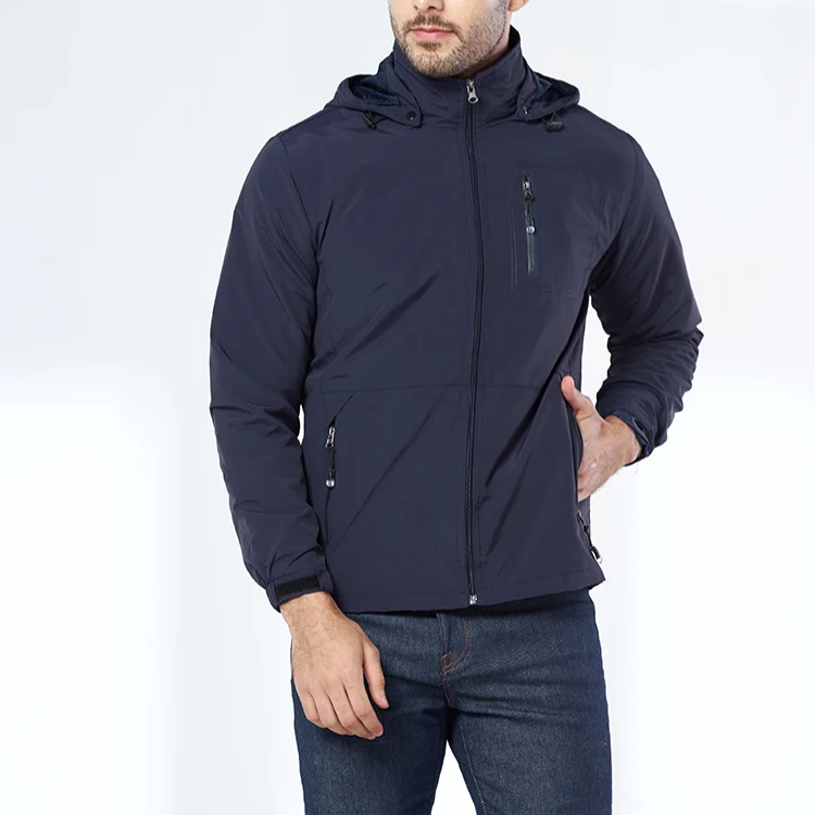 Men's mackintosh Waterproof Lightweight with hood and pockets