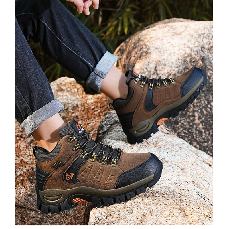 Shoes Men Waterproof Non-slip Outdoor Boots