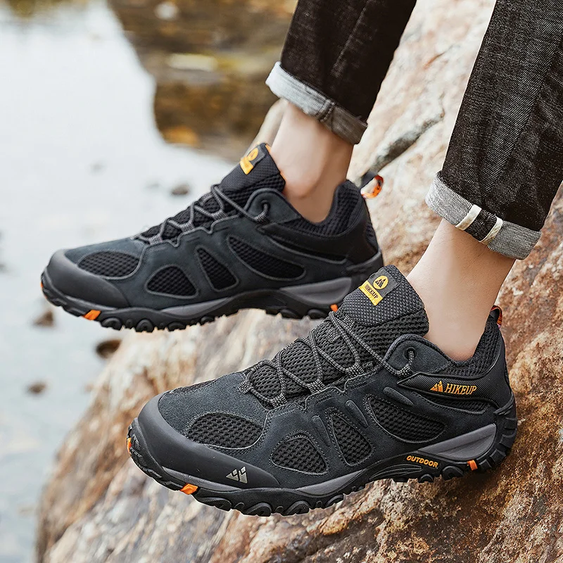 Hiking Shoes Men Breathable Non-slip Outdoor Sports Shoes