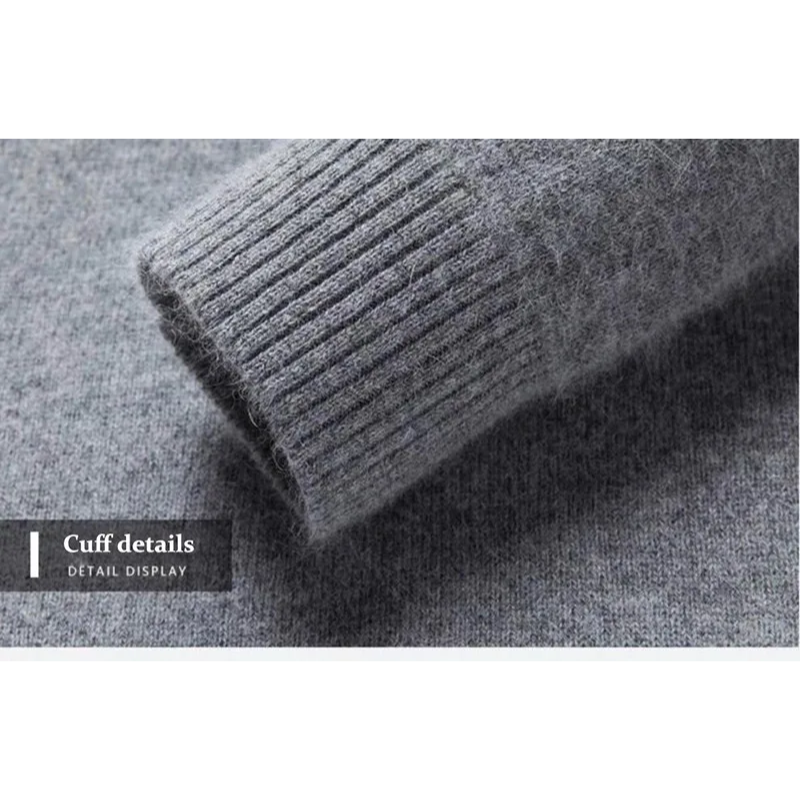 Classic turtleneck jumper made from the finest wool