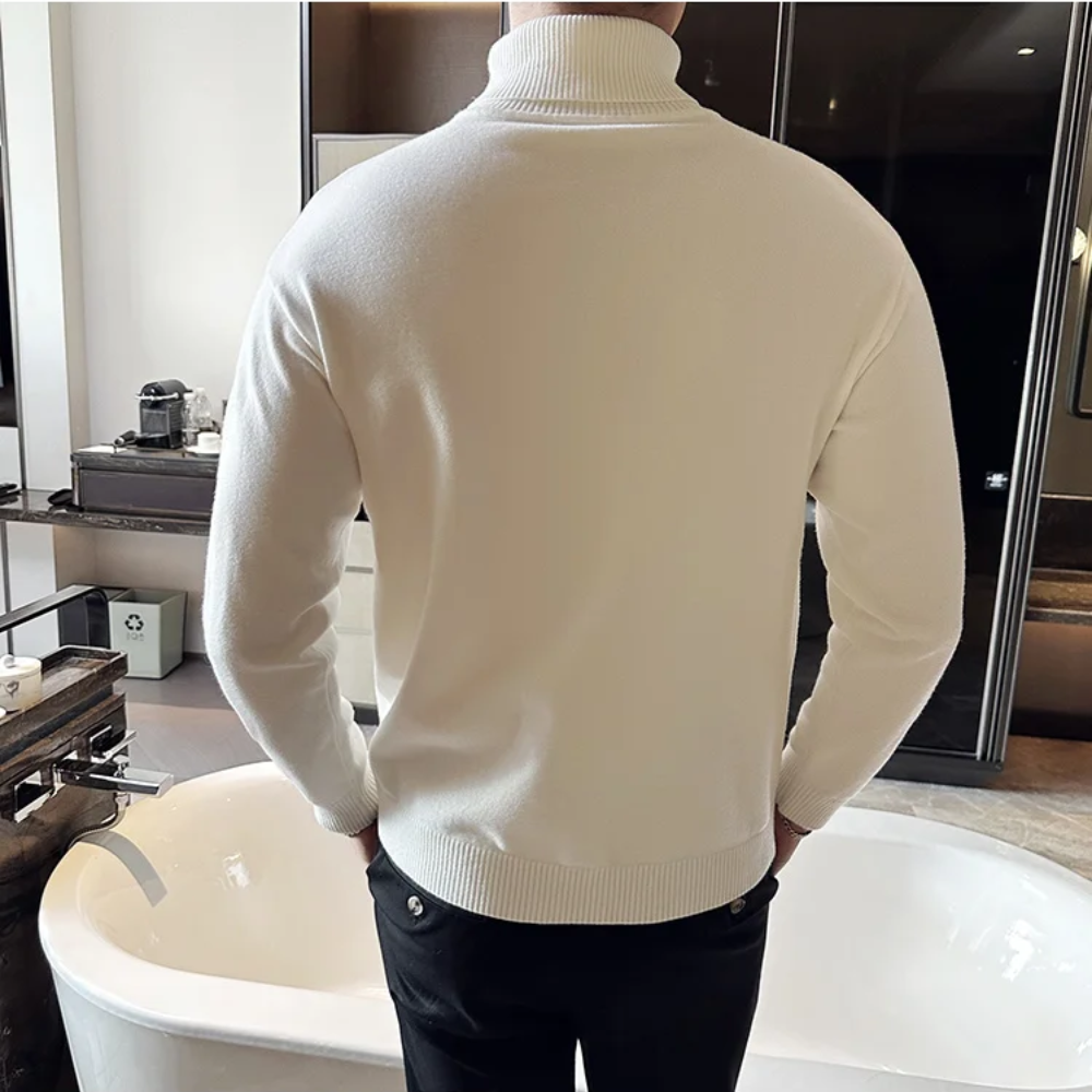 Comfortable fit Turtleneck jumper men