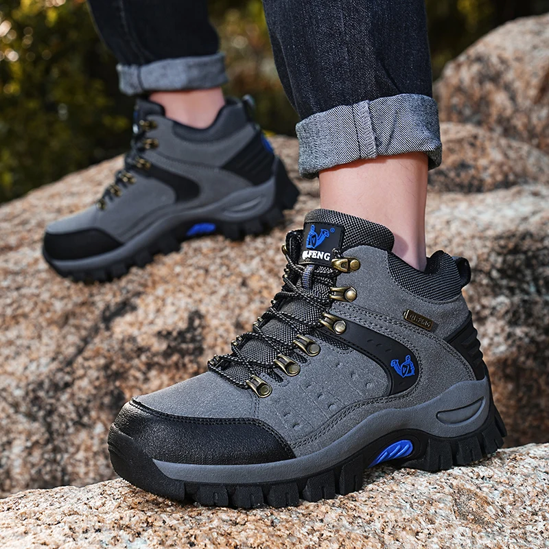 Hiking Shoes Men's Non-slip Waterproof Outdoor Trekking