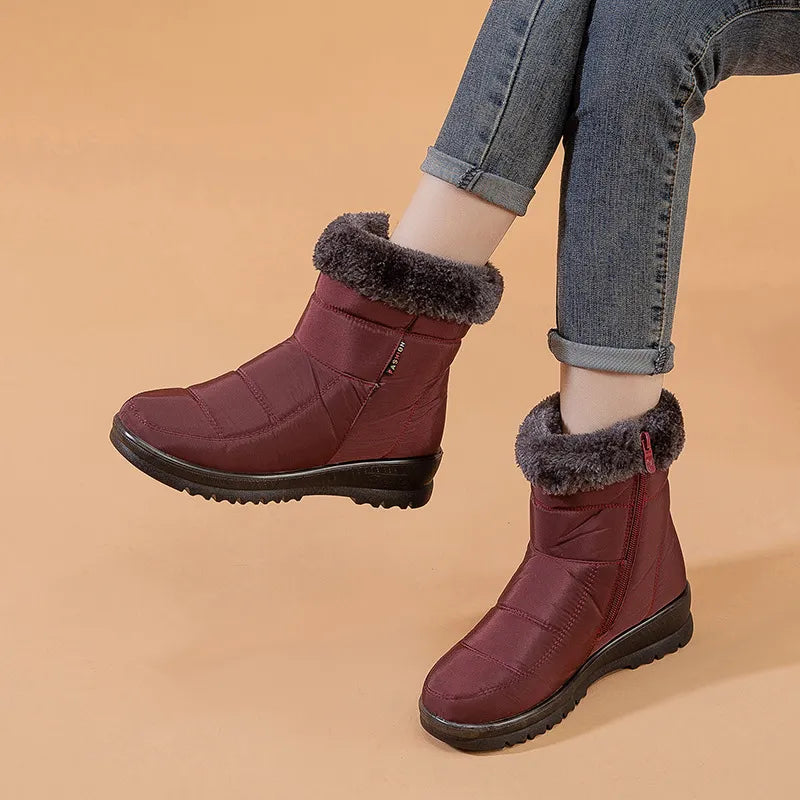 Women - Winter Boots - Warm & Lightweight - Cozy Cold Weather Footwear for Ultimate Comfort