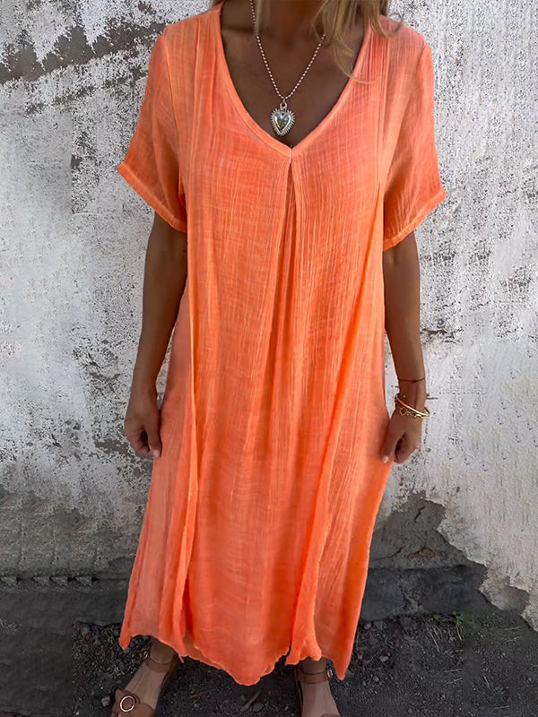 Comfortable Linen Dress