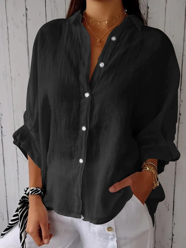 Comfortable Shirt With Cute Back Closure