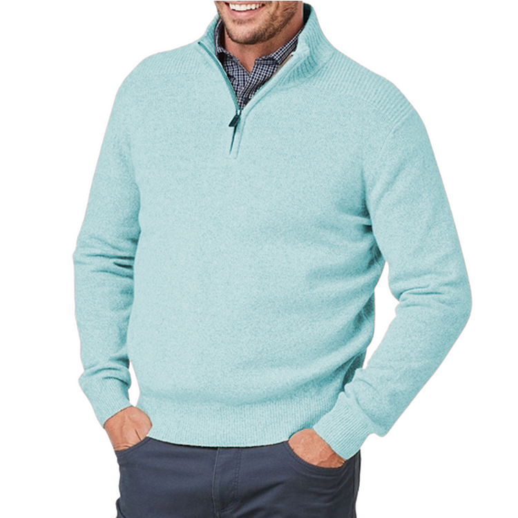 Men's three-quarter zip jumper