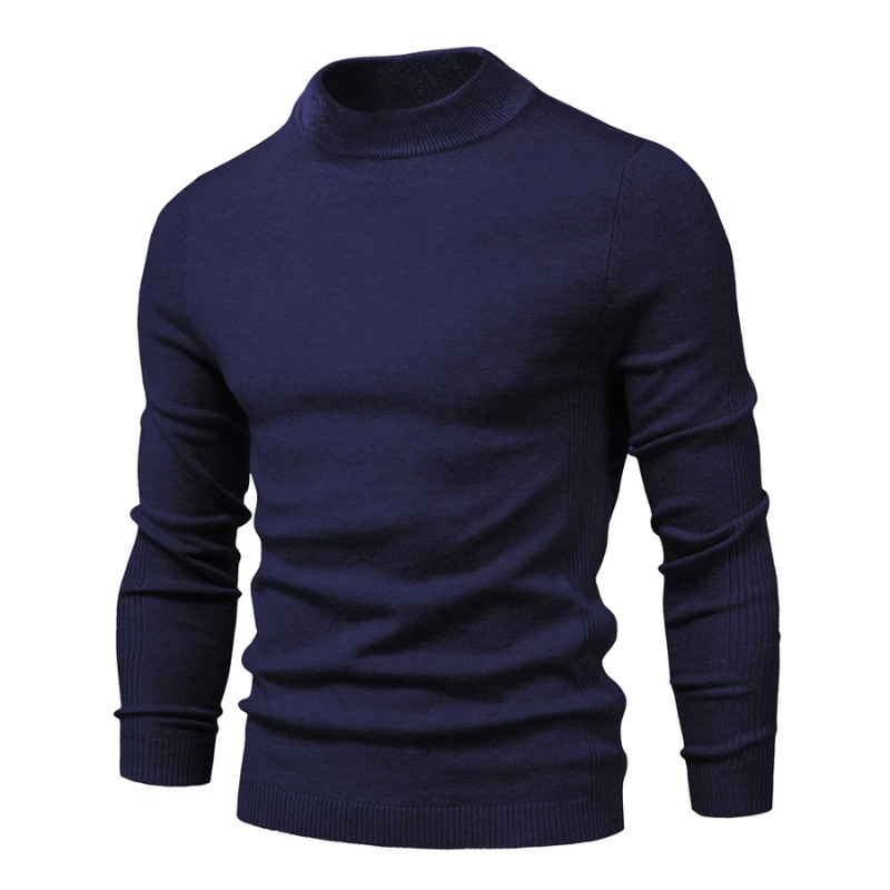 Fashionable slim fit knitted jumper