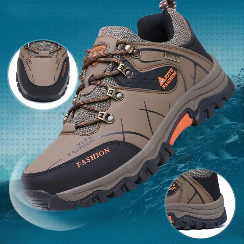 Shoes Men Waterproof Non-slip Outdoor Trekking