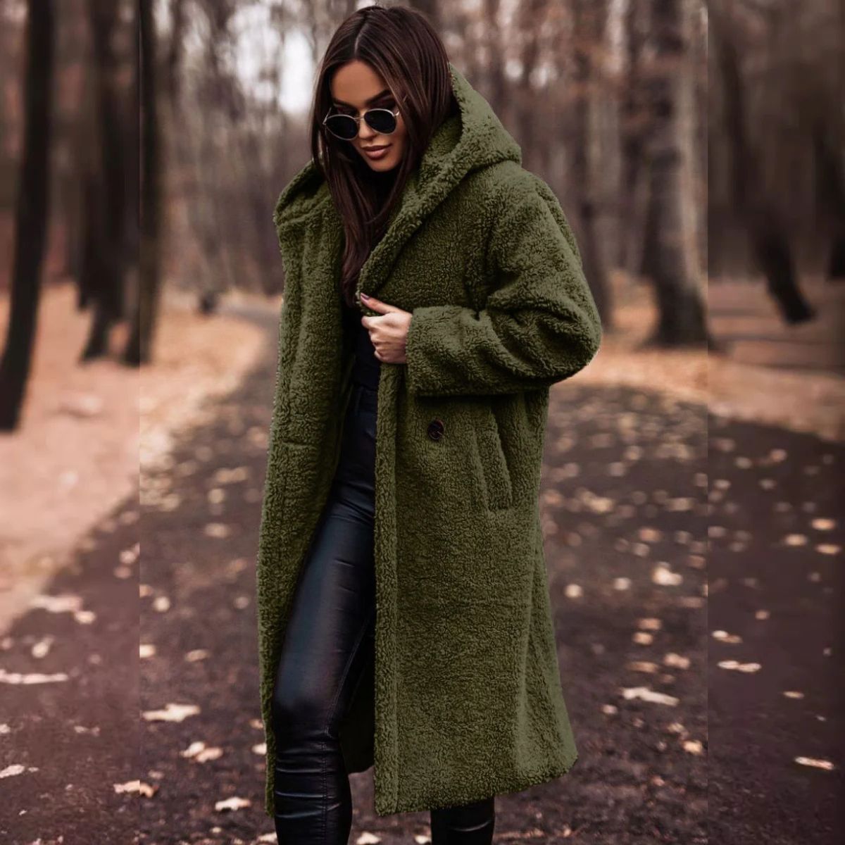 Women's Warm Autumn Coat - Stylish and Cozy - Perfect for Fall Fashion