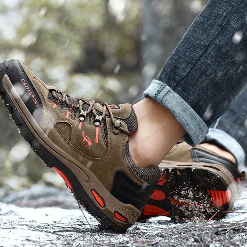 Hiking Shoes Men Waterproof Non-slip Outdoor Shoes