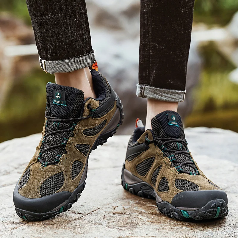 Hiking Shoes Men Breathable Non-slip Outdoor Sports Shoes