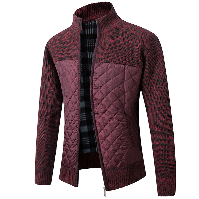 Men's knitted jacket