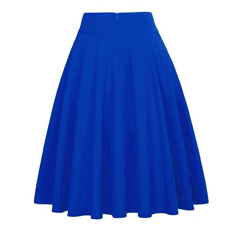 Ladies bust pleated skirt