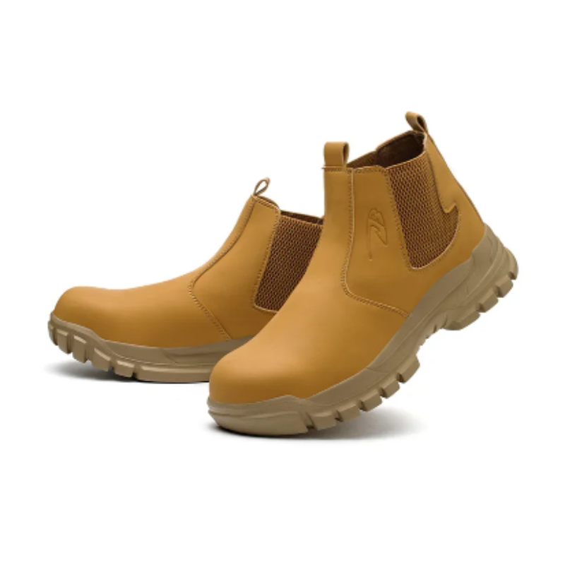 Boots with waterproof upper and padded sole