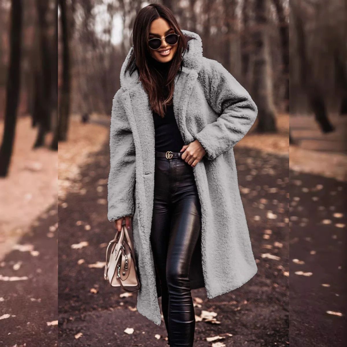 Women's Warm Autumn Coat - Stylish and Cozy - Perfect for Fall Fashion