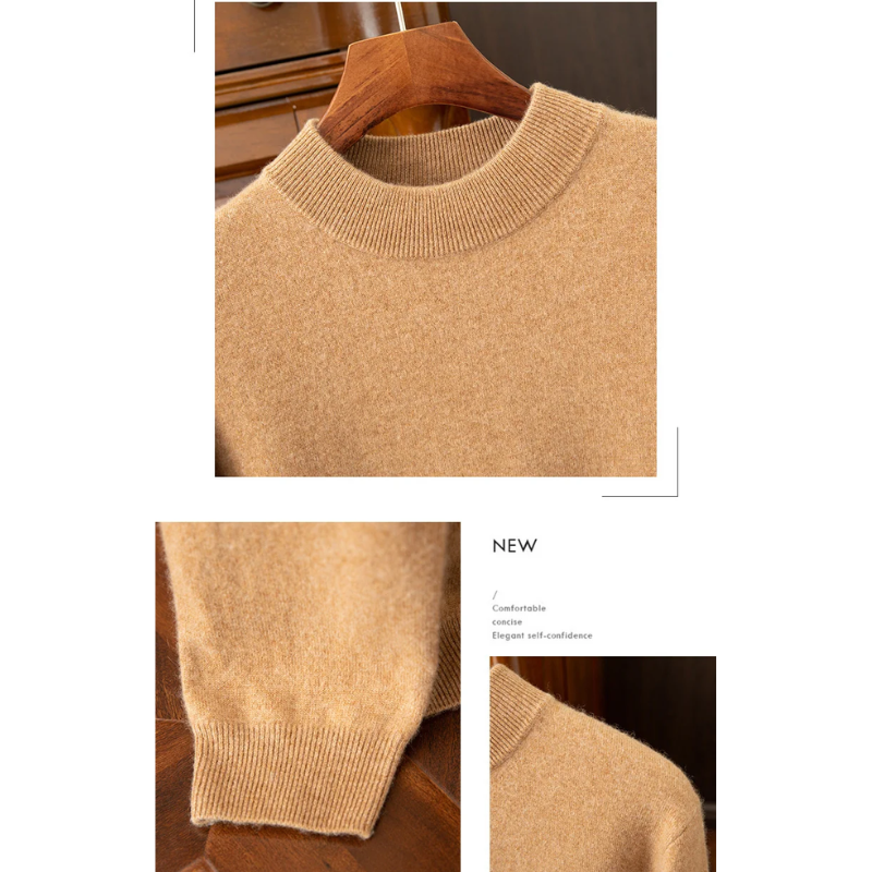 Classic men's jumper with high wearing comfort for every occasion