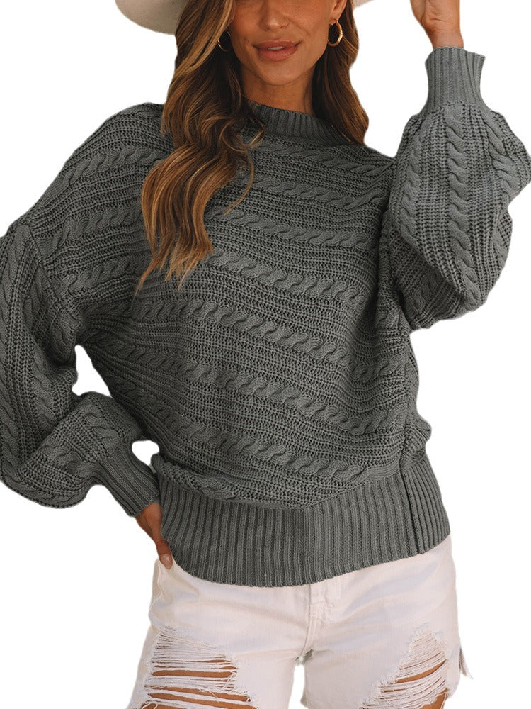 Women - Jumper - Elegant Ribbed Knit - Stylish & Comfortable Knitwear for All Occasions