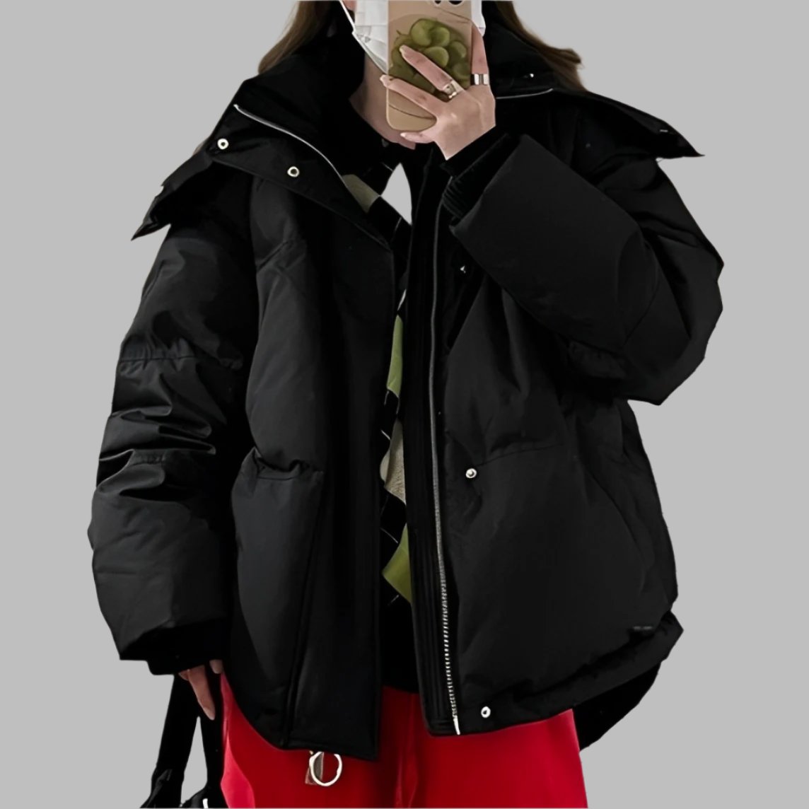 Women - Down Jacket - Thick Padded - Warm and Stylish Winter Outerwear