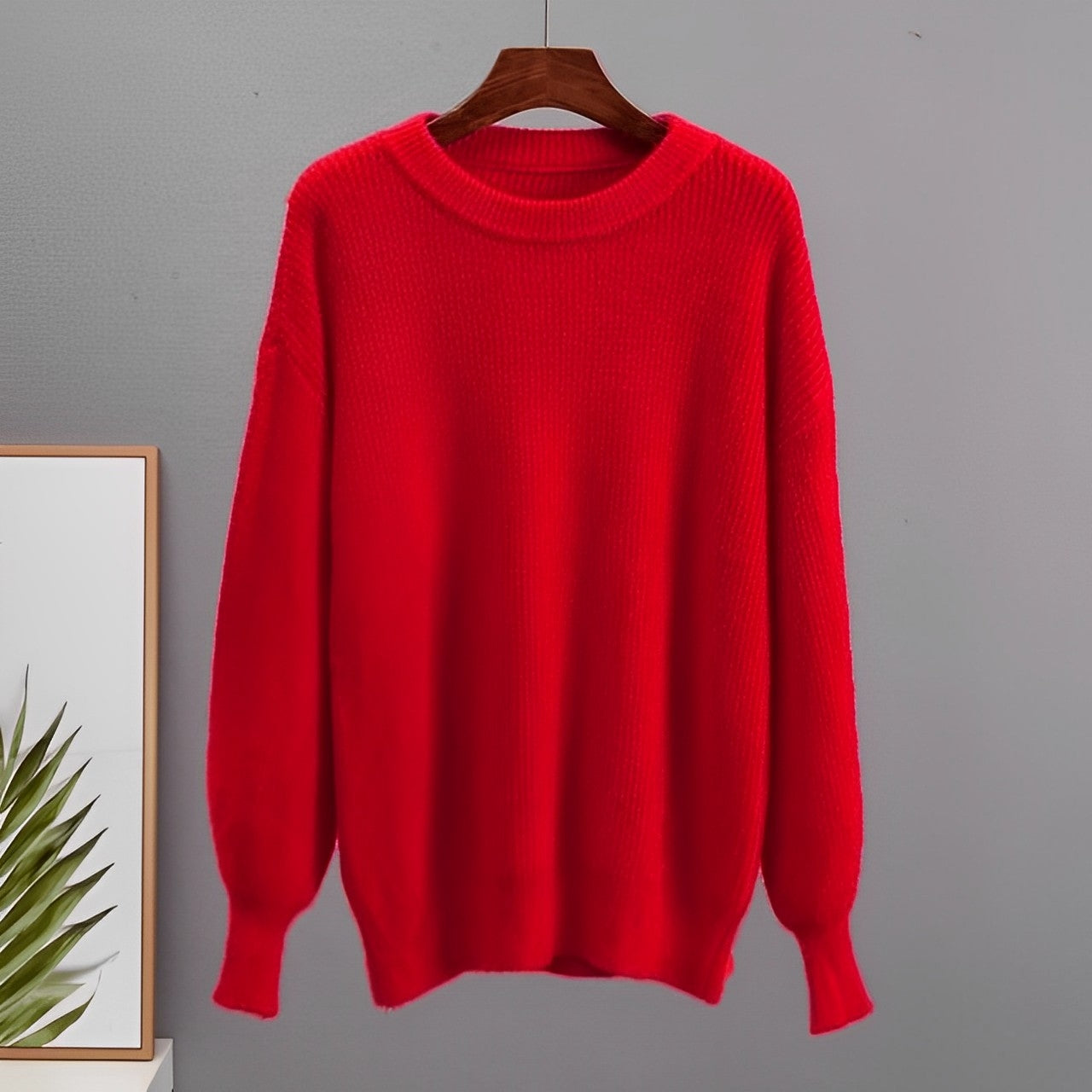 Women - Jumper - Elegant Cashmere Knit - Cozy Stylish Knitwear for Effortless Chic