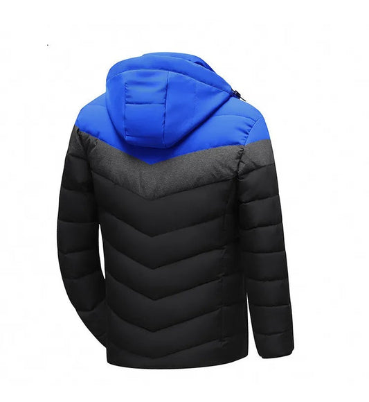 Comfortable hooded parka