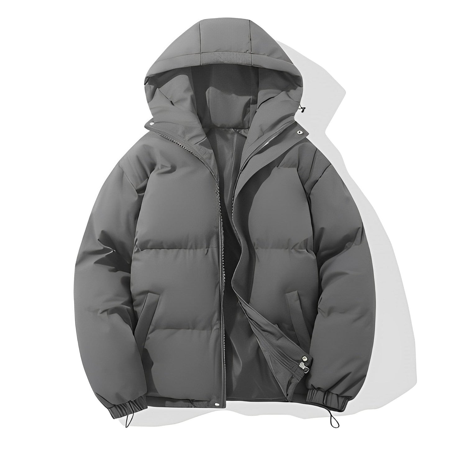 Women - Hooded Jacket - Thickly Padded - Warm Winter Outerwear