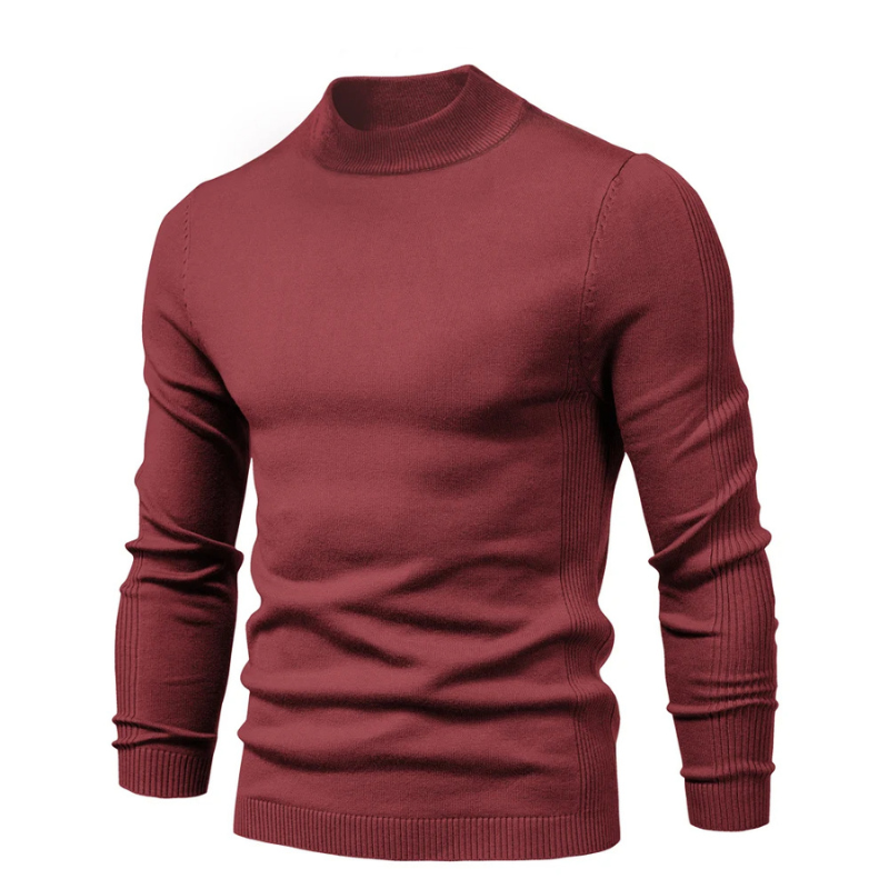 Fashionable slim fit knitted jumper