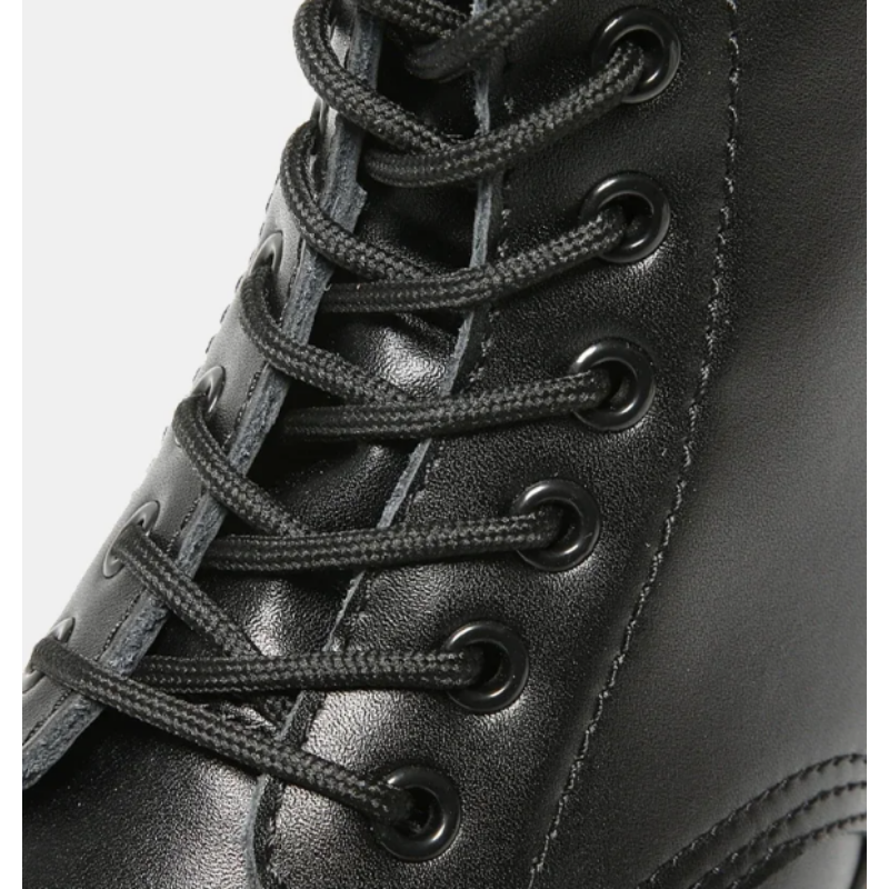 Boots with robust rubber soles and classic lacing