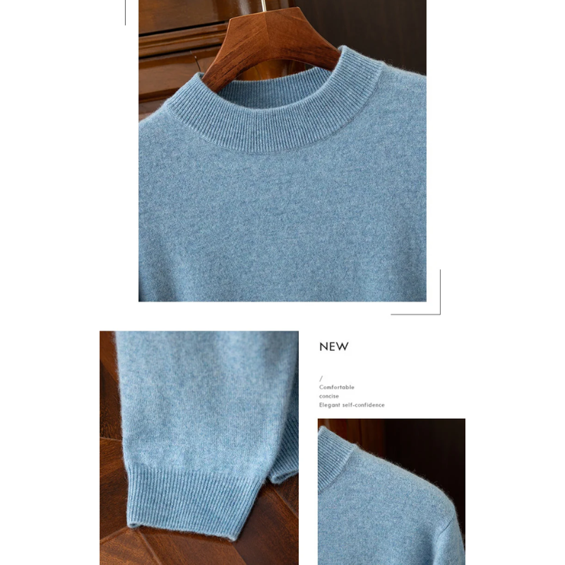 Classic men's jumper with high wearing comfort for every occasion