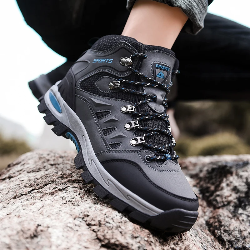 Hiking Shoes Men Non-slip Waterproof Outdoor Trekking