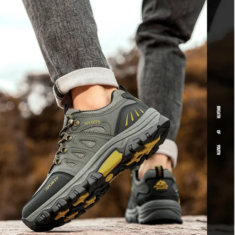 Hiking Shoes Men's Breathable Non-slip Outdoor Shoes