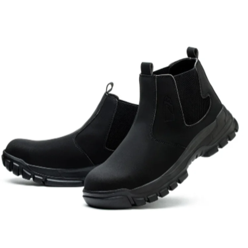 Boots with waterproof upper and padded sole