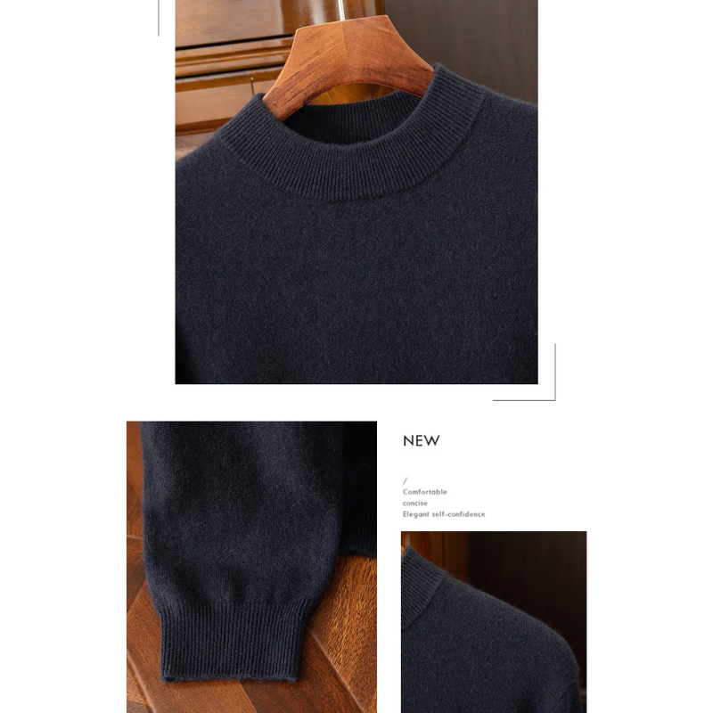 Classic men's jumper with high wearing comfort for every occasion