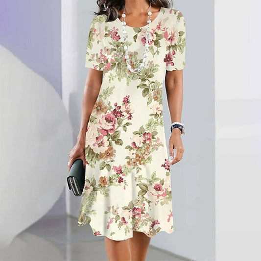 Elegant Floral Dress