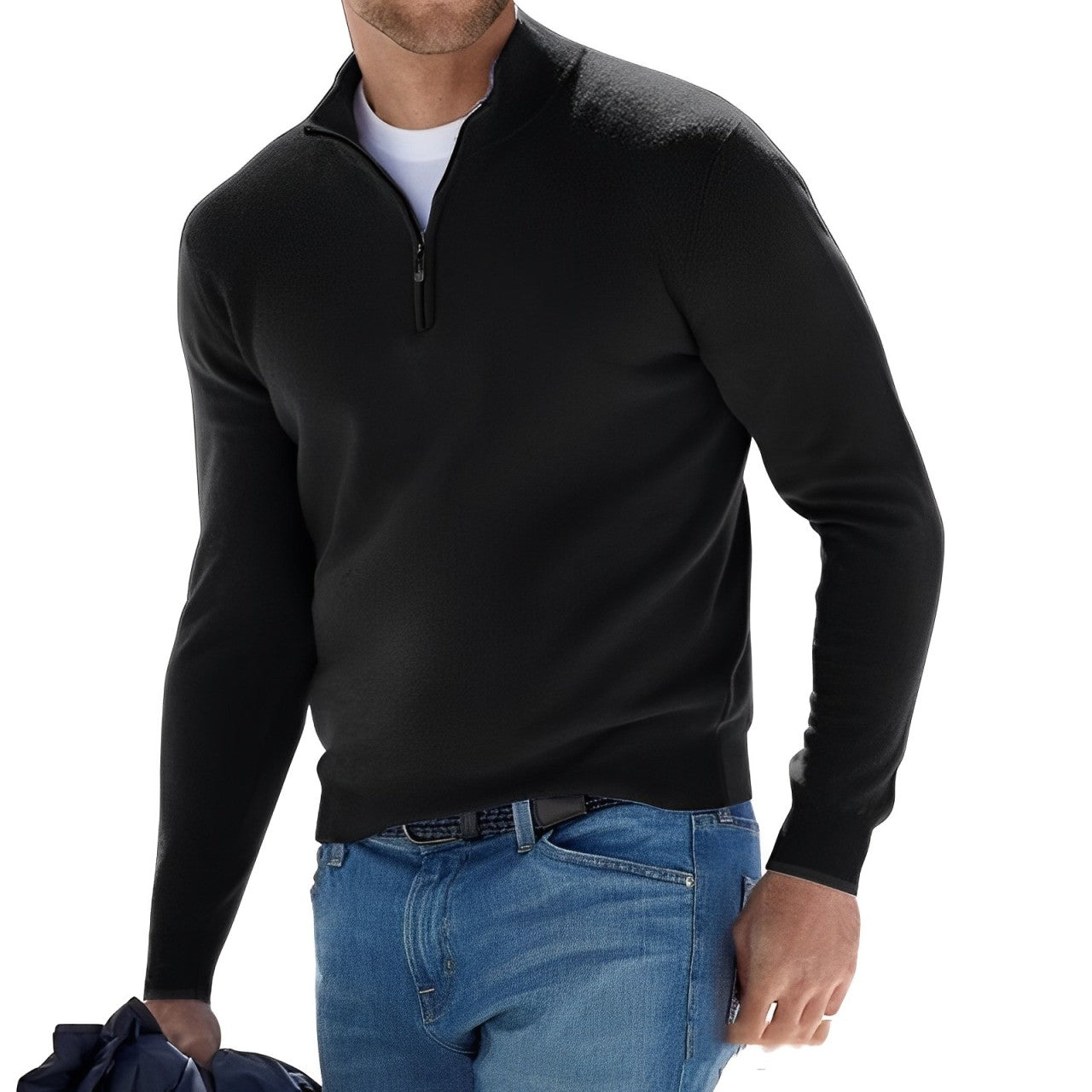 Men - Cashmere Jumper - Slim Fit - Luxurious Soft Cashmere Sweater for Ultimate Comfort and Style