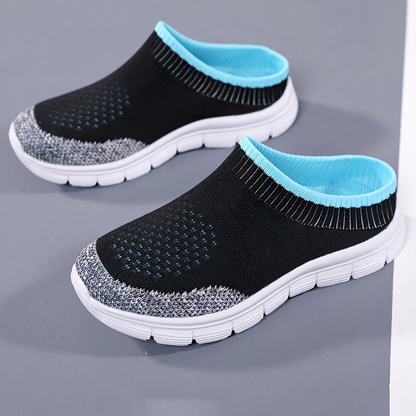 Women's - Slip-On Sock Shoes - Lightweight & Breathable Loafers for All-Day Comfort