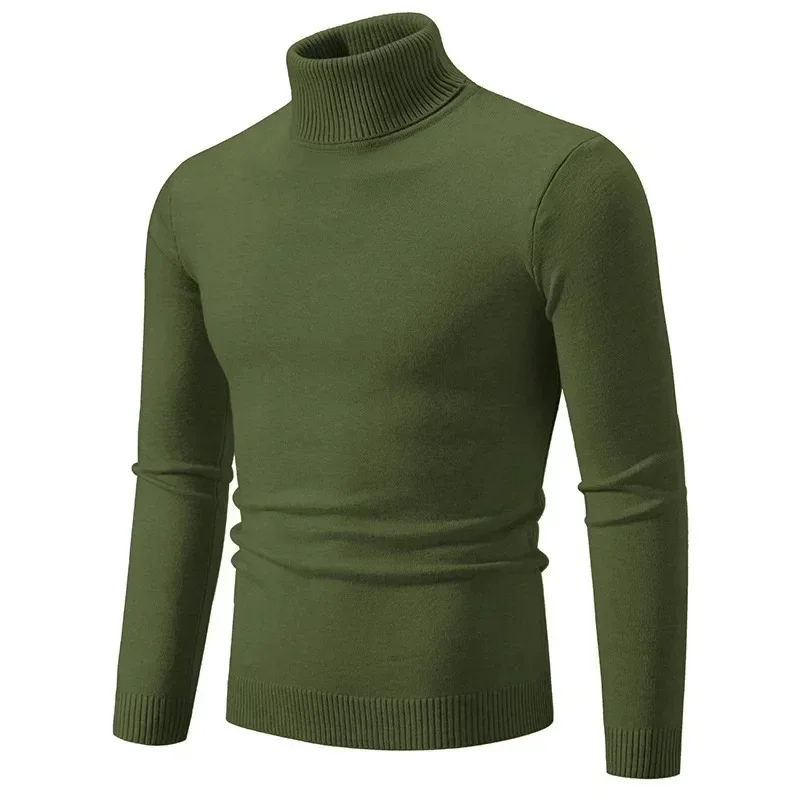 Stylish turtleneck jumper for cold days