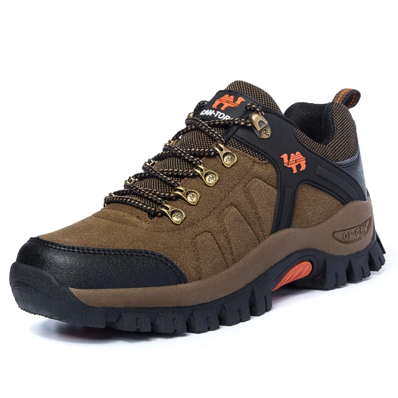 Hiking Shoes Men Waterproof Breathable Outdoor Shoes