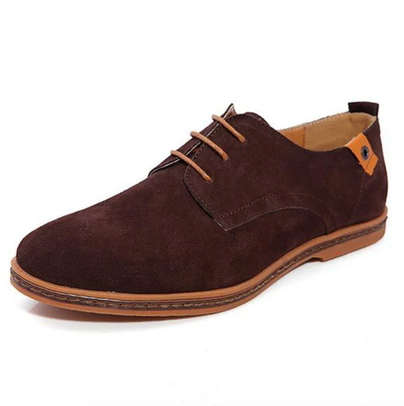 Men's suede shoes