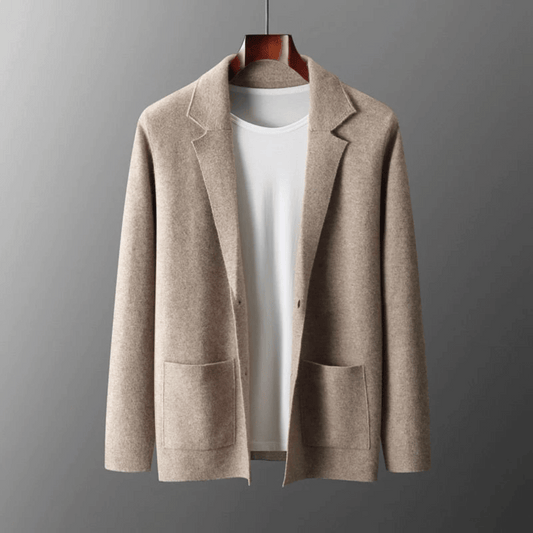 Comfortable merino wool cardigan