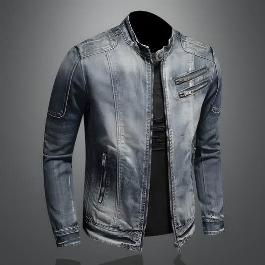 Retro Denim Jacket For Men