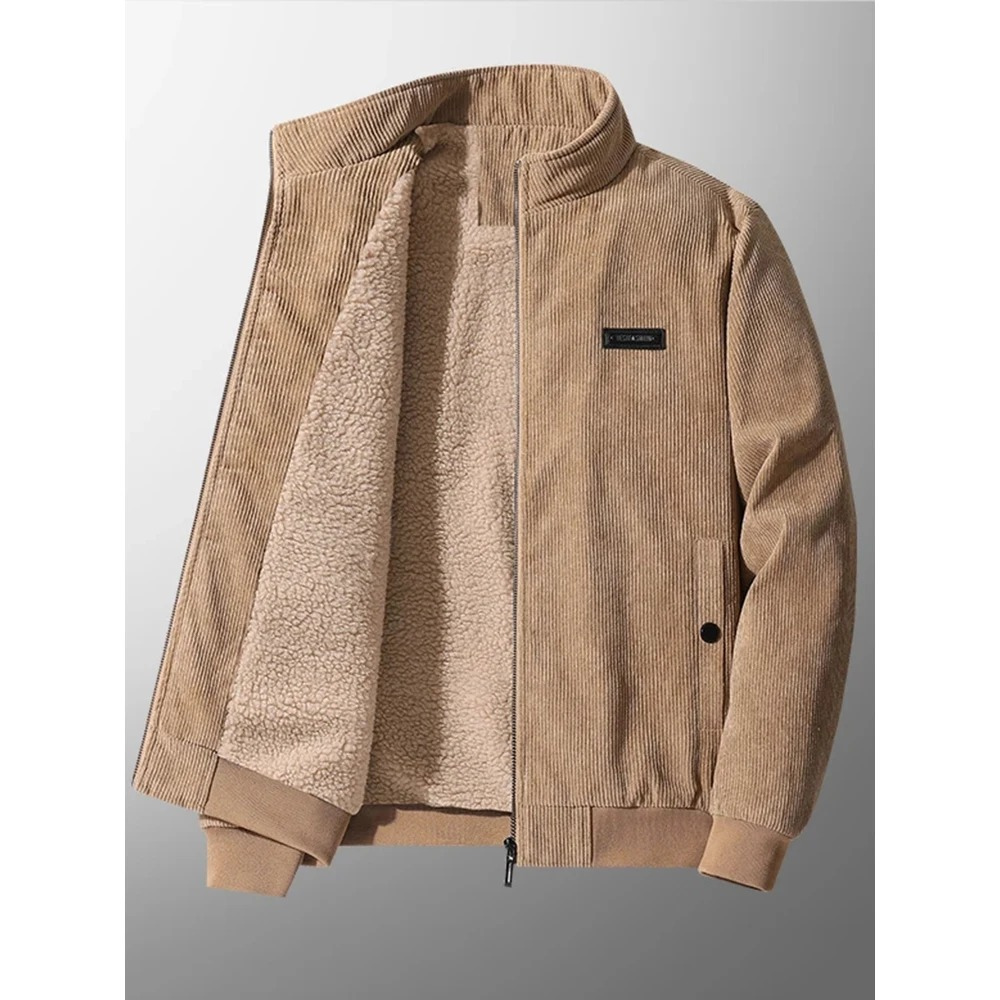 Men's Corduroy quilted transitional jacket