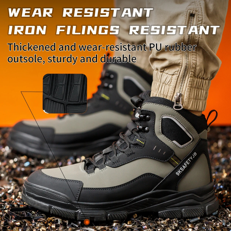 Hiking Shoes Men Breathable Non-slip Outdoor Trekking