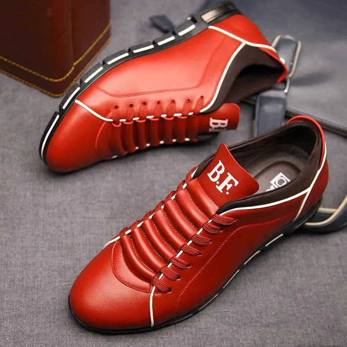 Men's Durable  leather sneakers