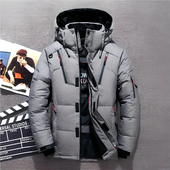 Luxurious down jacket