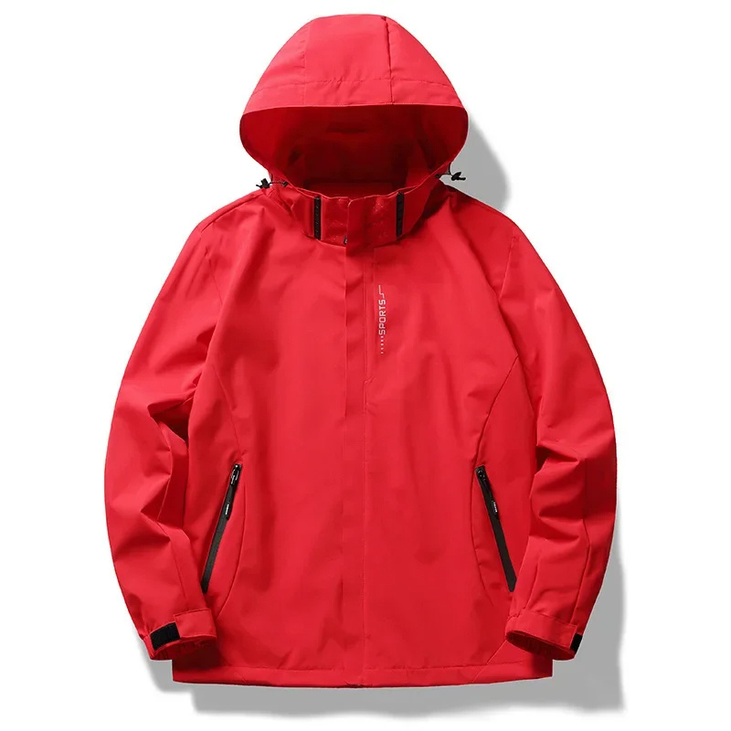 Men's mackintosh Breathable Waterproof with detachable hood